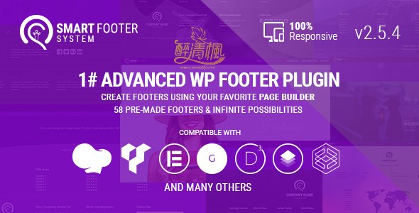 WordPress页脚插件 - Smart Footer System v2.5.4(汉化)