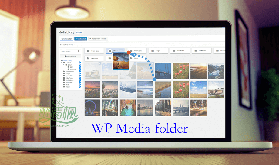 WordPress文件管理插件 - WP Media folder+2扩展(汉化)[更新至v5.4.3]